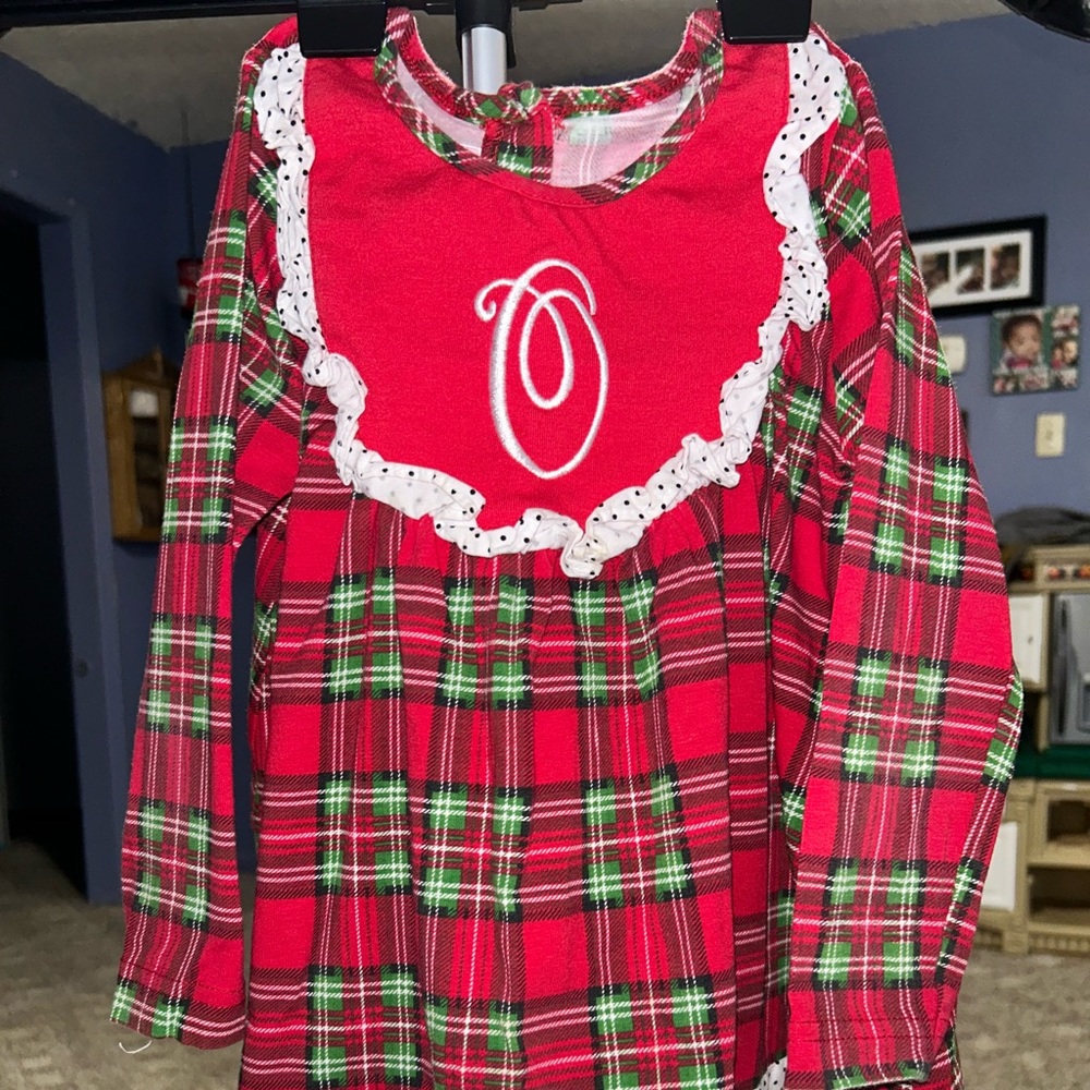 Boutique Christmas Tartan Outfit
